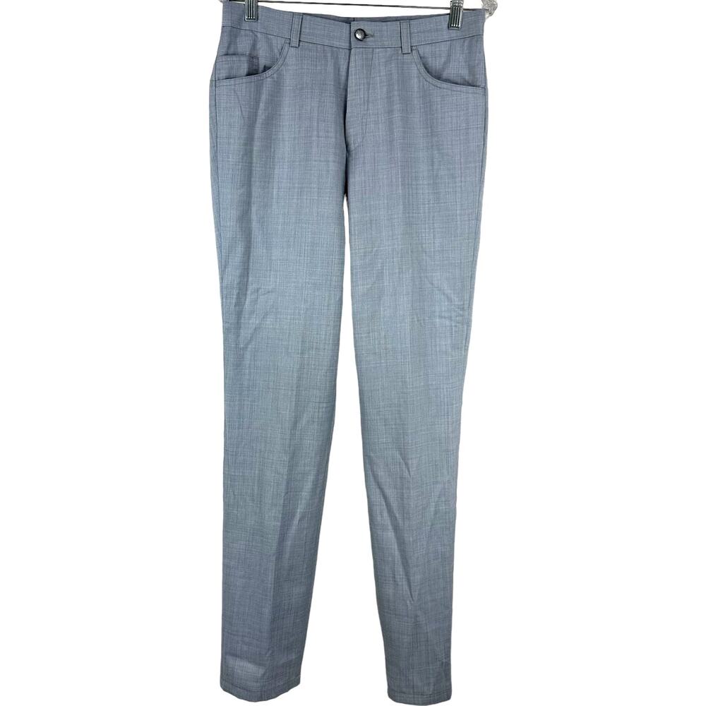 Men's Light Gray Dress Chinos - Slim Tapered Fit